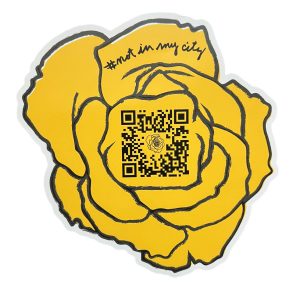 6"x6" NIMC Rose Decal